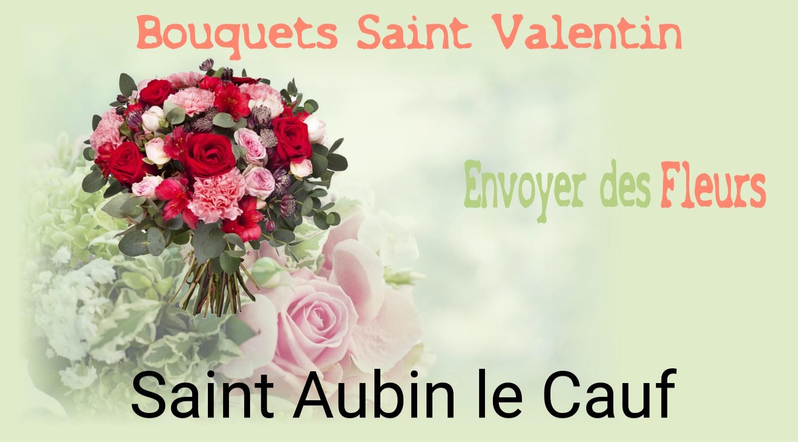Roses de Saint-Valentin livrées à Saint-Aubin-le-Cauf