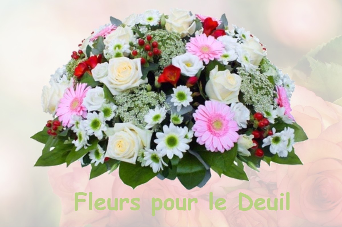 fleurs deuil SAINT-AUBIN-LE-CAUF